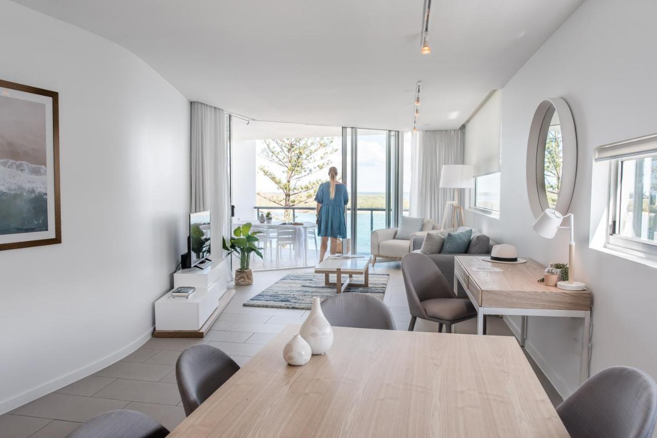 Rumba Beach Resort Caloundra Zewnętrze zdjęcie The interior of a typical apartment